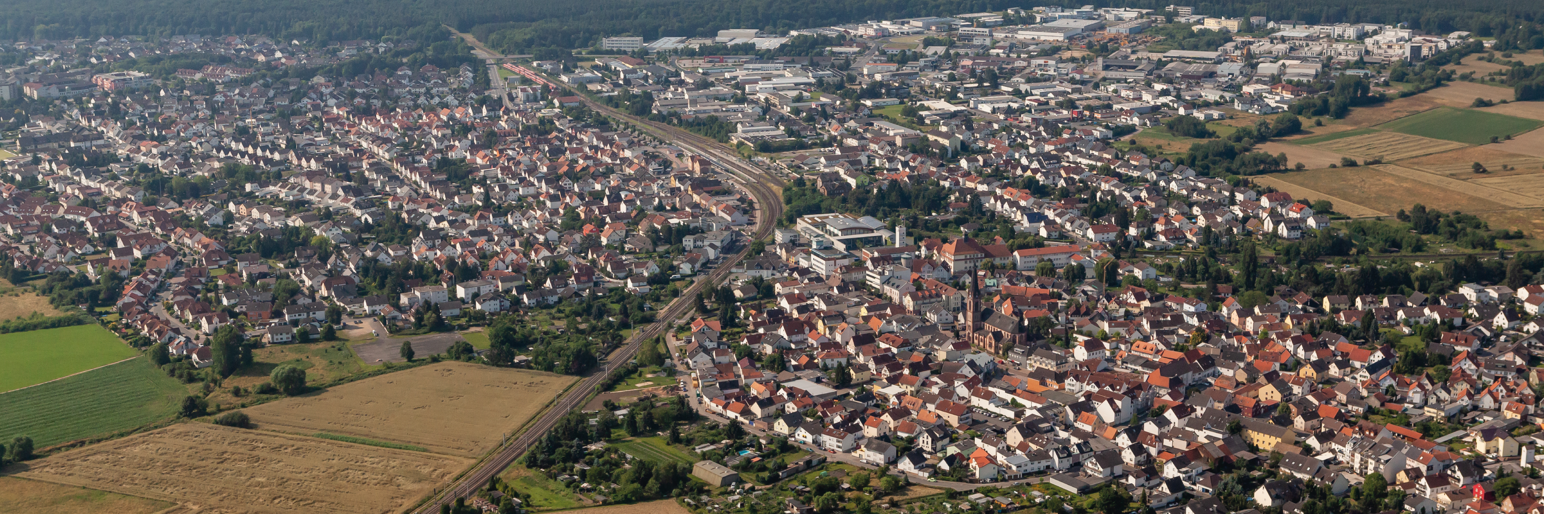 Luftbild Stadt Rödermark